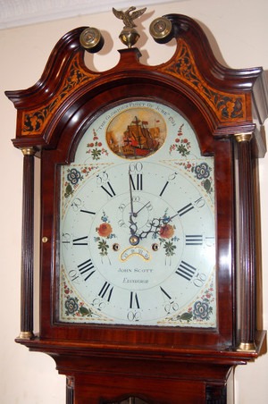 Antique Grandfather Clock by John Scott - Edinburgh C.1795 - Image 2