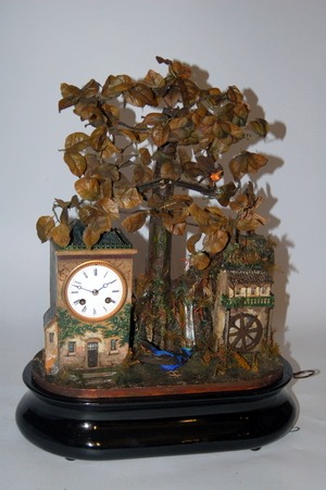 Victorian French Singing Bird Automaton Table Clock - Image 2