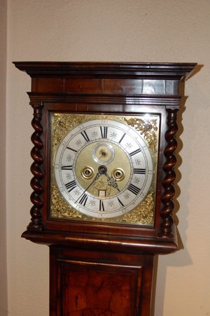 Antique Grandfather Clock by John Cotton - London C.1700 - Image 2