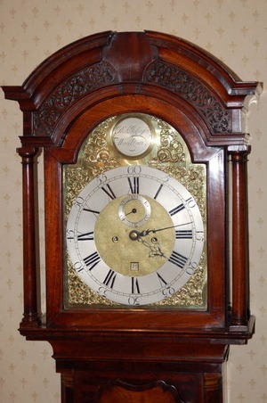 Antique Grandfather Clock by Rob. Johnson Woolton C.1760 - Image 2