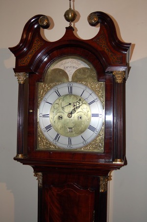 Antique Grandfather Clock by Robert Clidsdale - Edinburgh C.1785 - Image 2