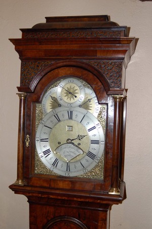 Antique Grandfather Clock by Marmaduke Storr- foot of London Bridge, London C.1740 - Image 2