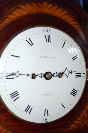 Antique Bracket Clock by James Gaze - London C1795 - Image 3