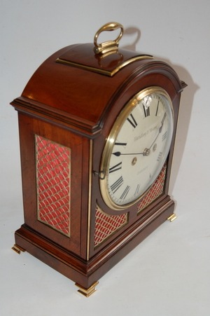 Antique Bracket Clock by Handley & Moore - London C1820 - Image 3