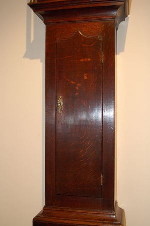 Antique Grandfather Clock by Deacon - Barton C.1780 - Image 3