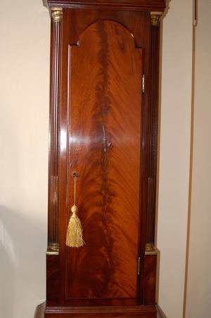 Antique Grandfather Clock by John Collins - Wattesfield C. 1780 - Image 3