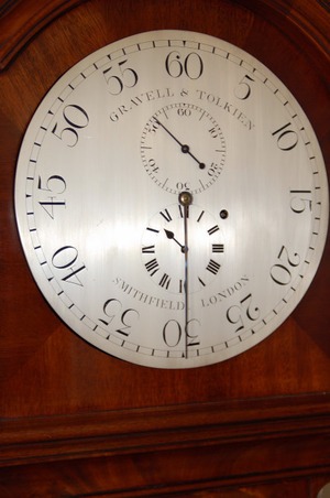 Antique Grandfather Clock by Gravell & Tolkien - London C1800 - Image 3