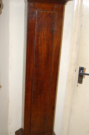 Antique Grandfather Clock by Henry Jerard - Hindon C.1750 - Image 4