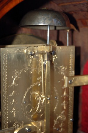 Antique Bracket Clock by James Gaze - London C1795 - Image 5