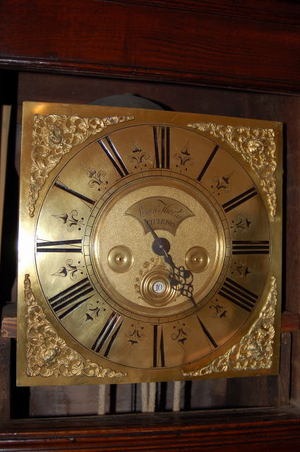 Antique Grandfather Clock by Simon Thorne - Tiverton C.1705 - Image 5