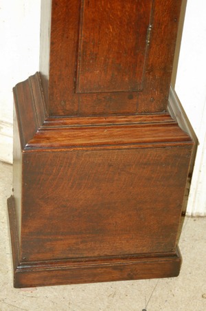 Antique Grandfather Clock by Henry Jerard - Hindon C.1750 - Image 5