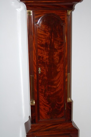 Antique Grandfather Clock by Spencer & Perkins 1770 - Image 5