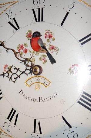 Antique Grandfather Clock by Deacon - Barton C.1780 - Image 6