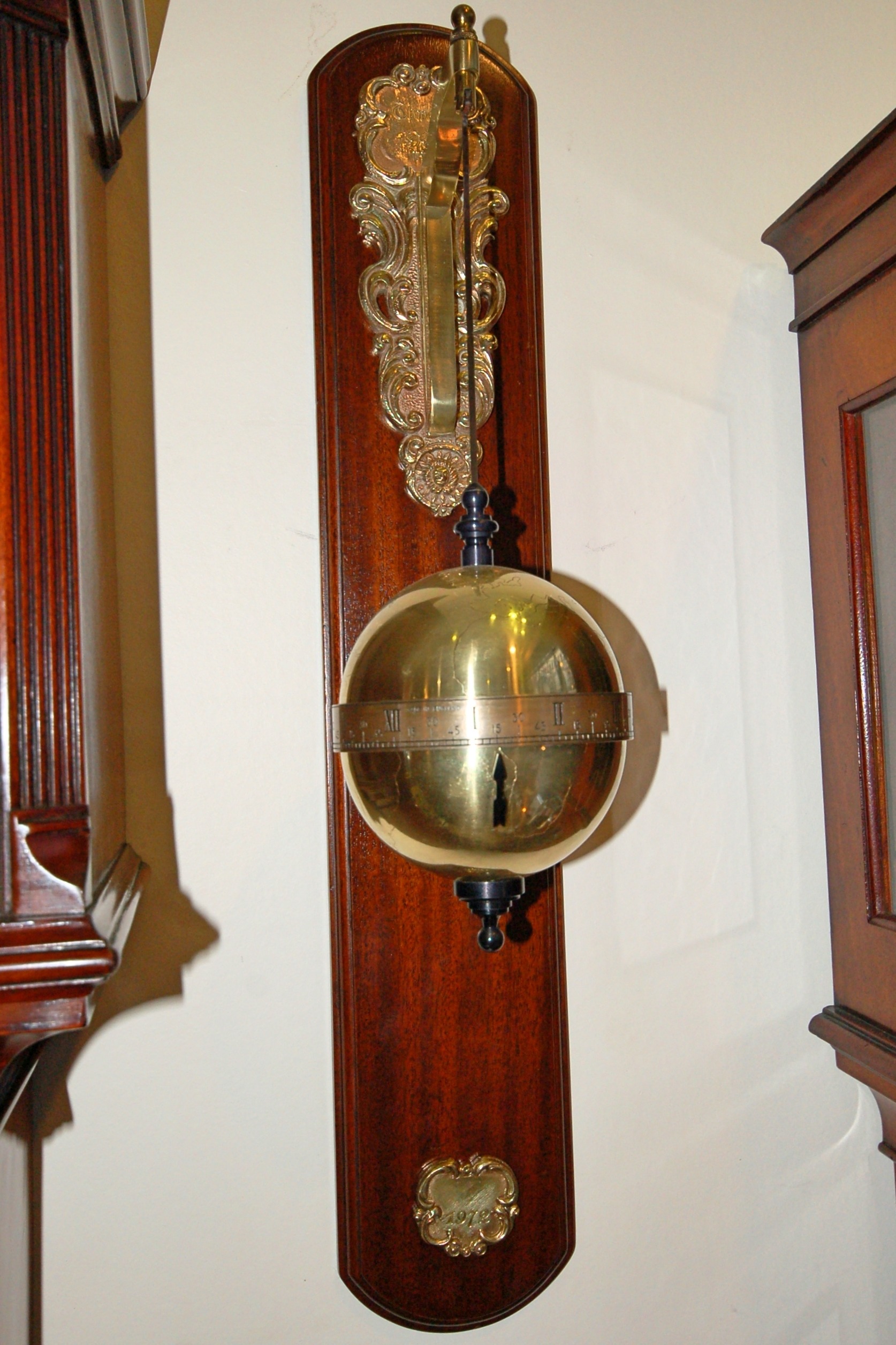 Thwaites and Reed Falling ball clock