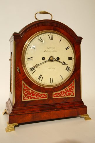 Lawson of Bishopsgate London bracket clock