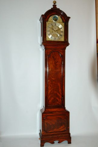 18th century mahogany automaton clock London