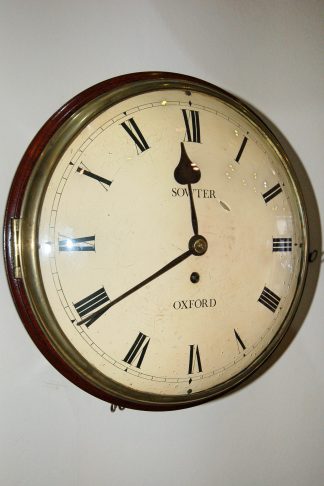 Antique Wall Clock by Sowter - Oxford C1820