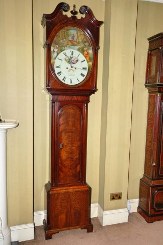 Antique Grandfather Clock by Lawrence - Lancaster C1820
