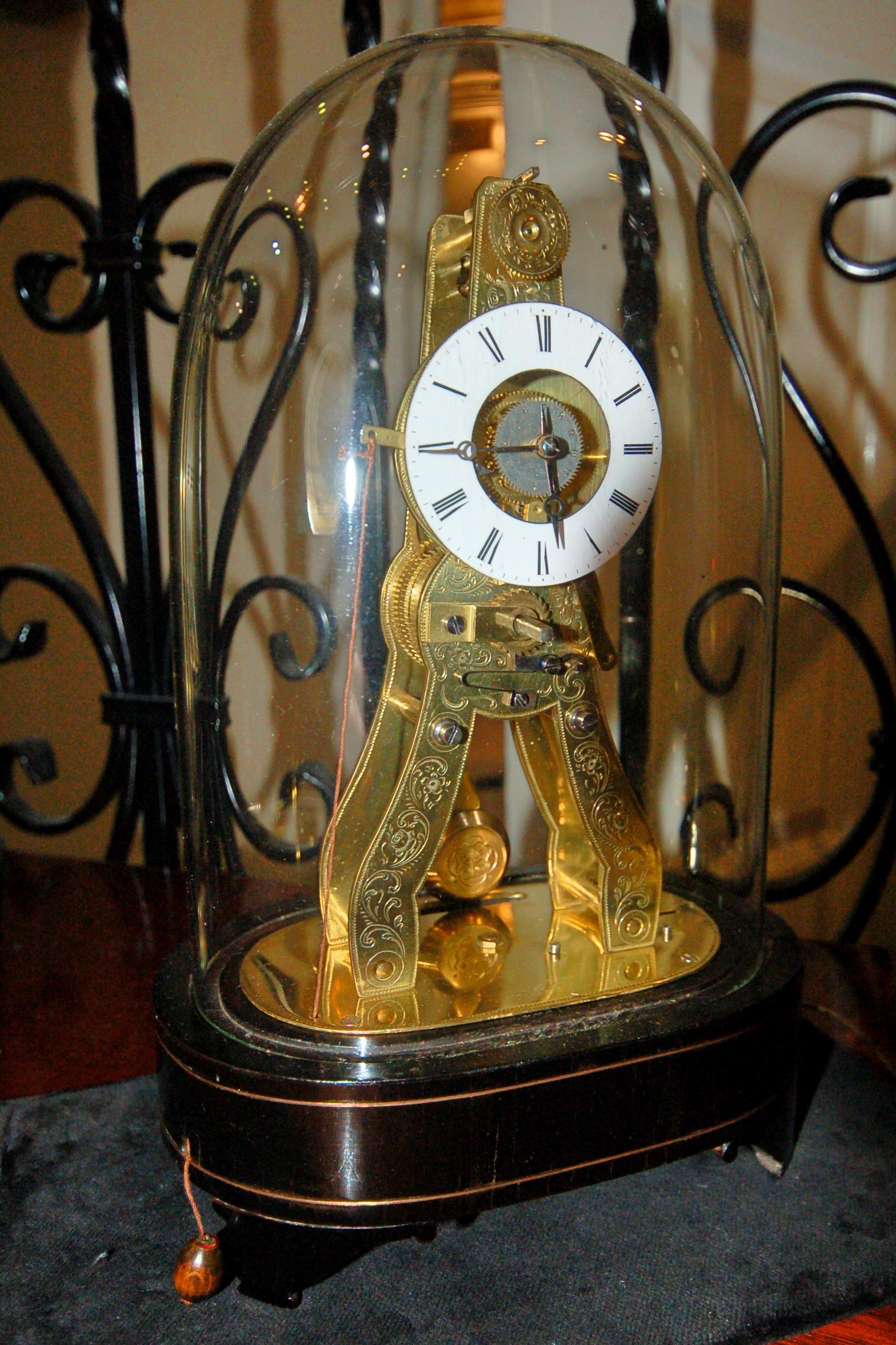 Great Exhibition skeleton clock