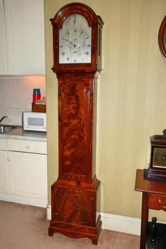 8 day arched silvered dial by Neale London