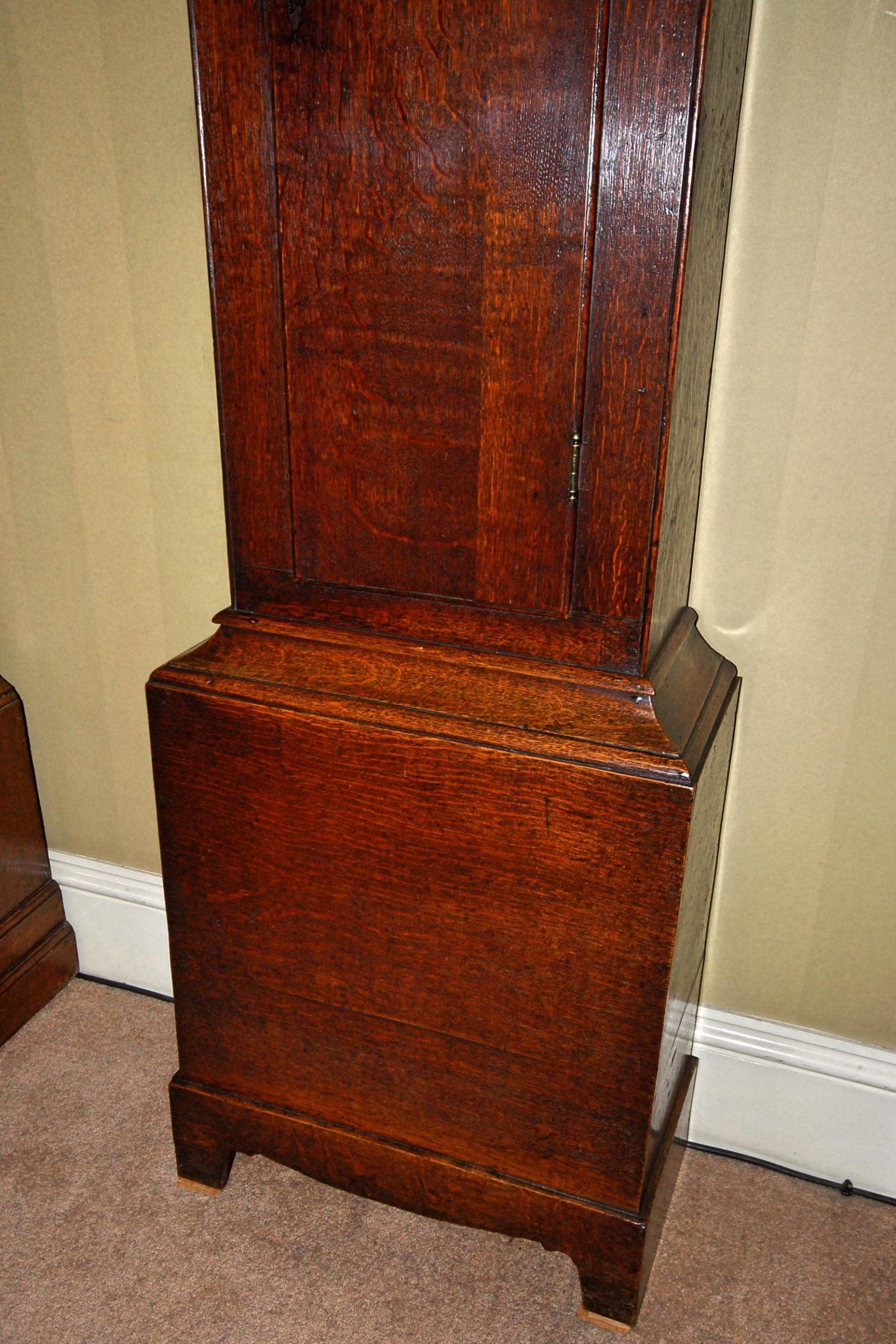 Antique Grandfather Clock by Henry Howes - Ballingdon C1825 - Image 4