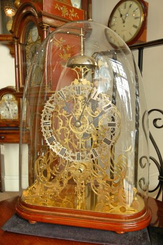Antique Fusee Skeleton clock C1860