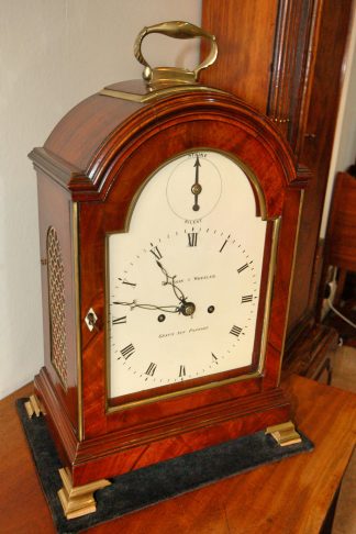 Antique Bracket Clock by Desbois and Wheeler - London C1790