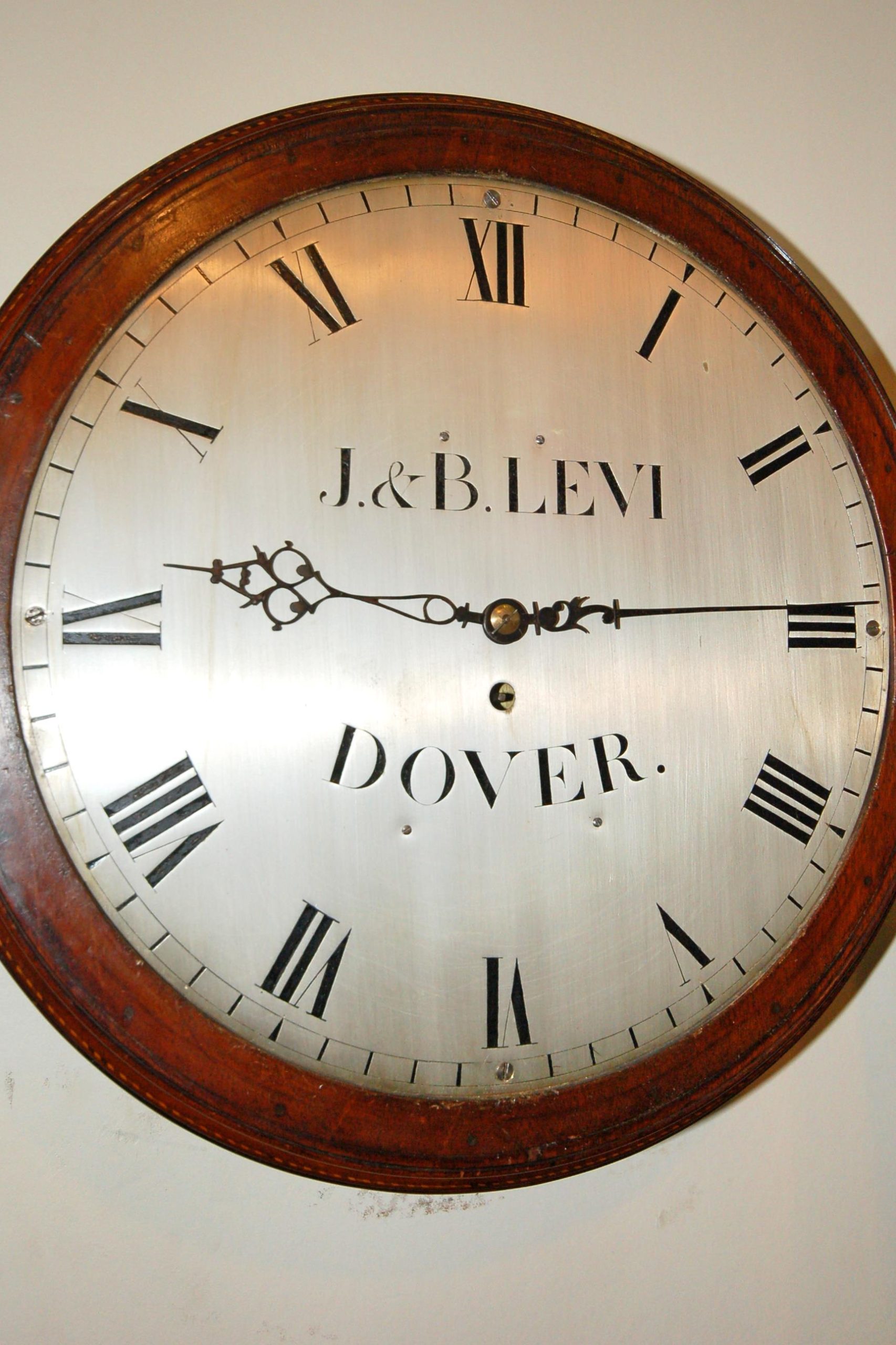 Antique Wall Clock by Levi - Dover C1795 - Image 2