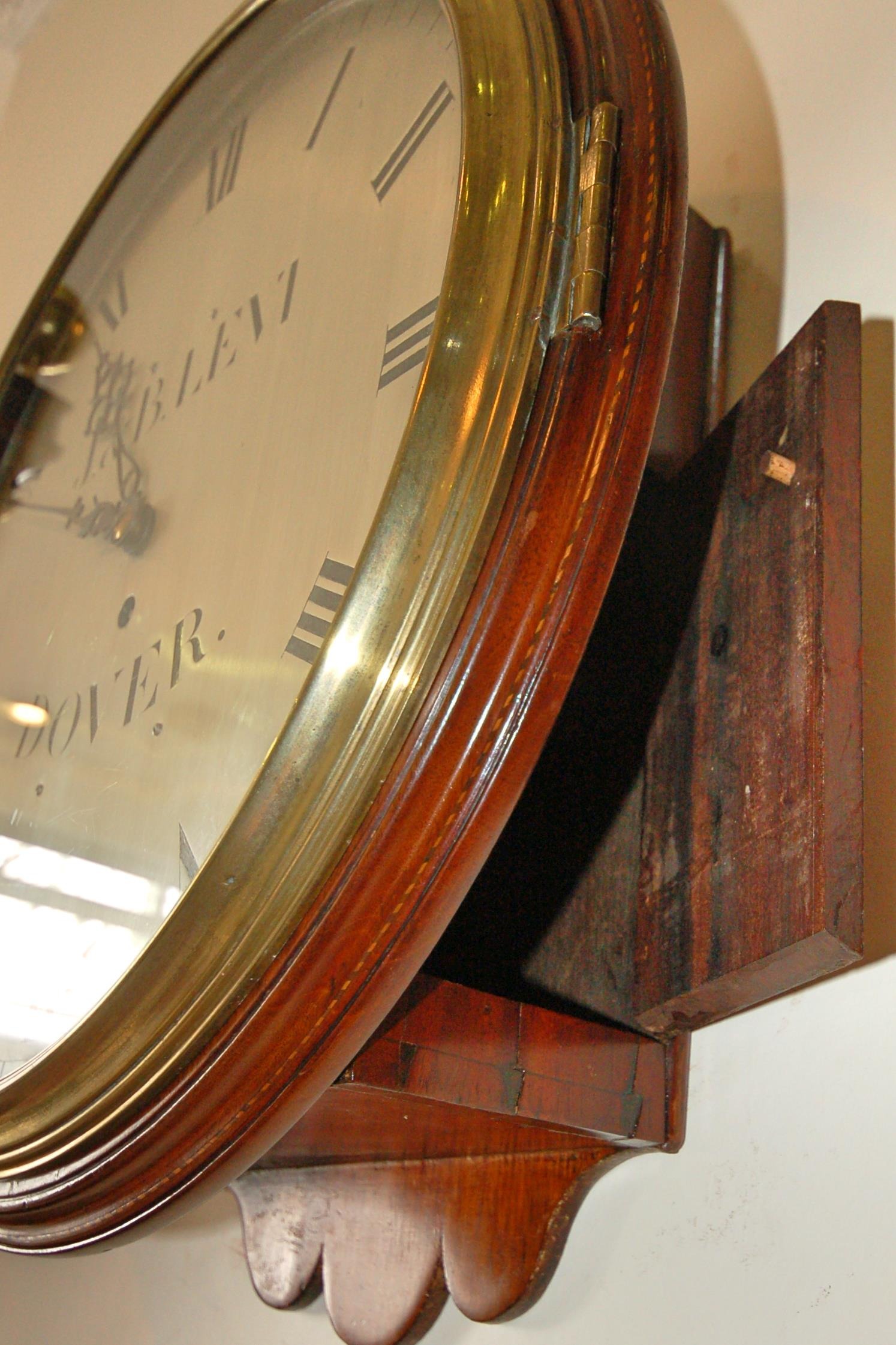 Antique Wall Clock by Levi - Dover C1795 - Image 3