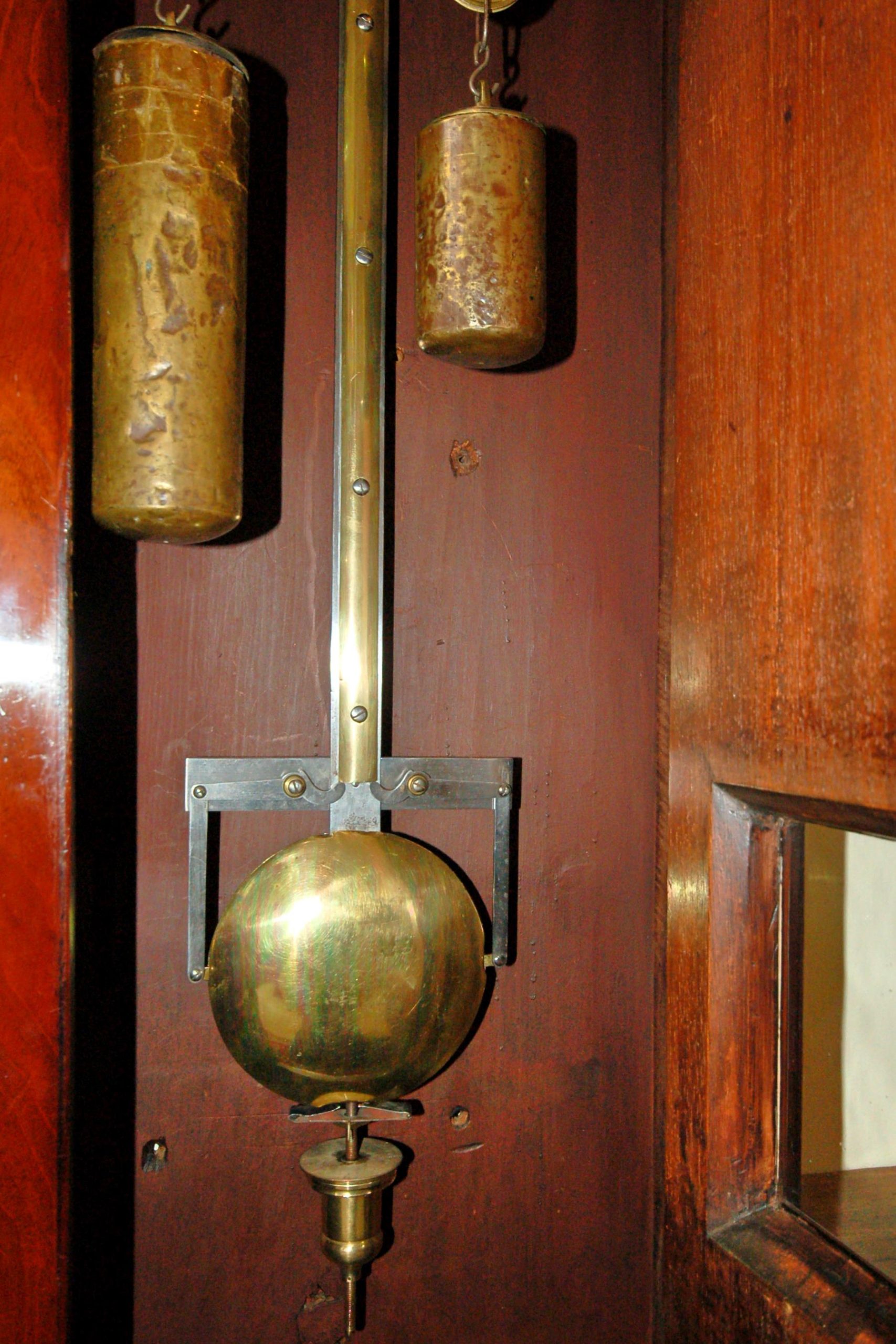 Antique Grandfather Clock by John Wilson Peterborough C1790 - Image 5